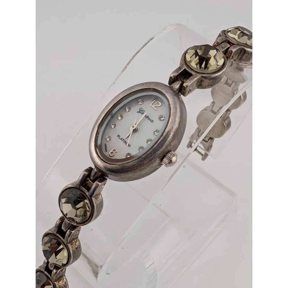 Geneva Platinum Watch Women 18mm‎ Case 7